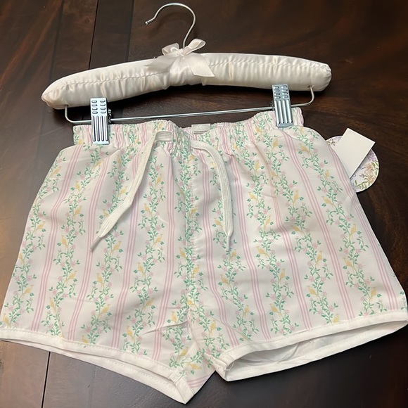 Edgehill Collection x Pearly Gates Mixed Bird/Floral Print Board Shorts - Picture 4 of 9